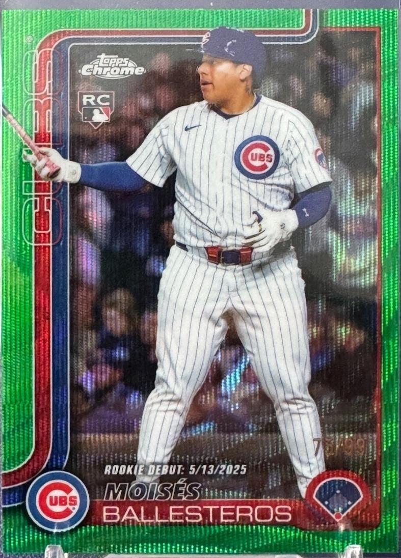 Moises Ballesteros [Green Wave Refractor] #USC7