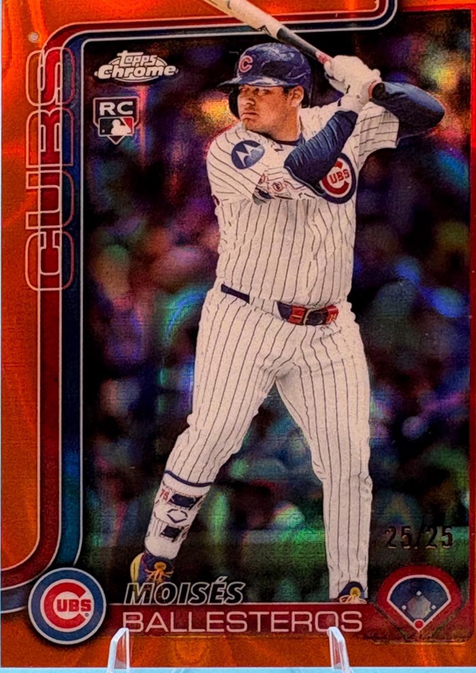 Moises Ballesteros [Orange Wave Refractor] #USC93