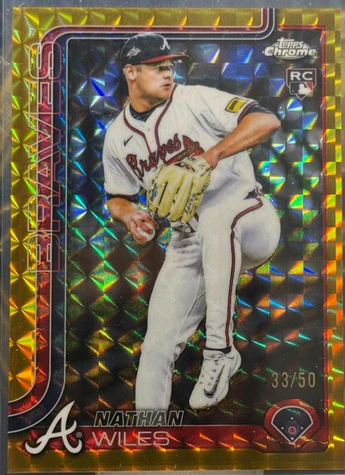 Nathan Wiles [Gold Geometric Refractor] #USC172