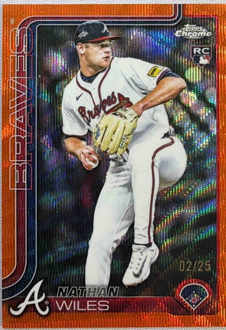 Nathan Wiles [Orange Wave Refractor] #USC172