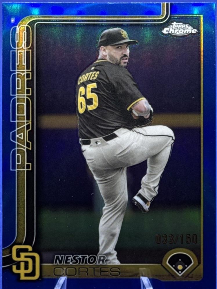 Nestor Cortes [Blue Refractor] #USC130