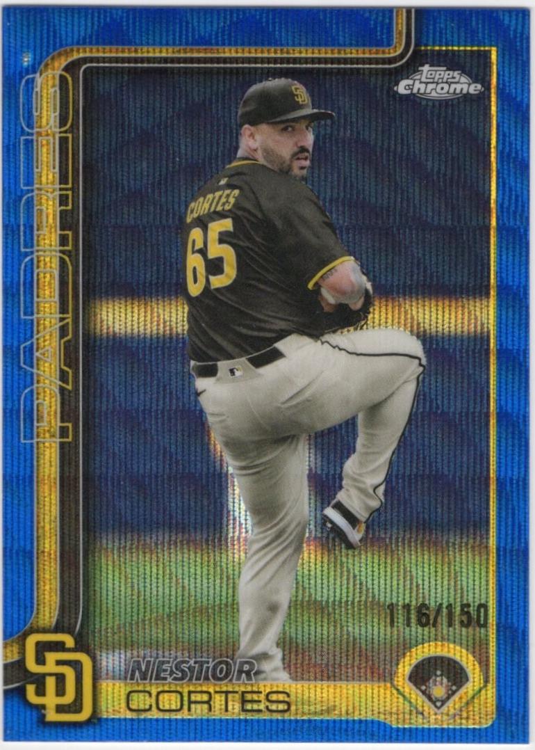 Nestor Cortes [Blue Wave Refractor] #USC130