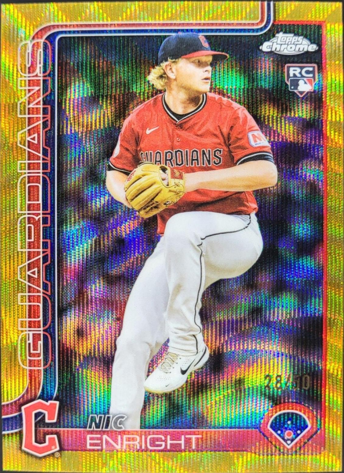 Nic Enright [Gold Wave Refractor] #USC103