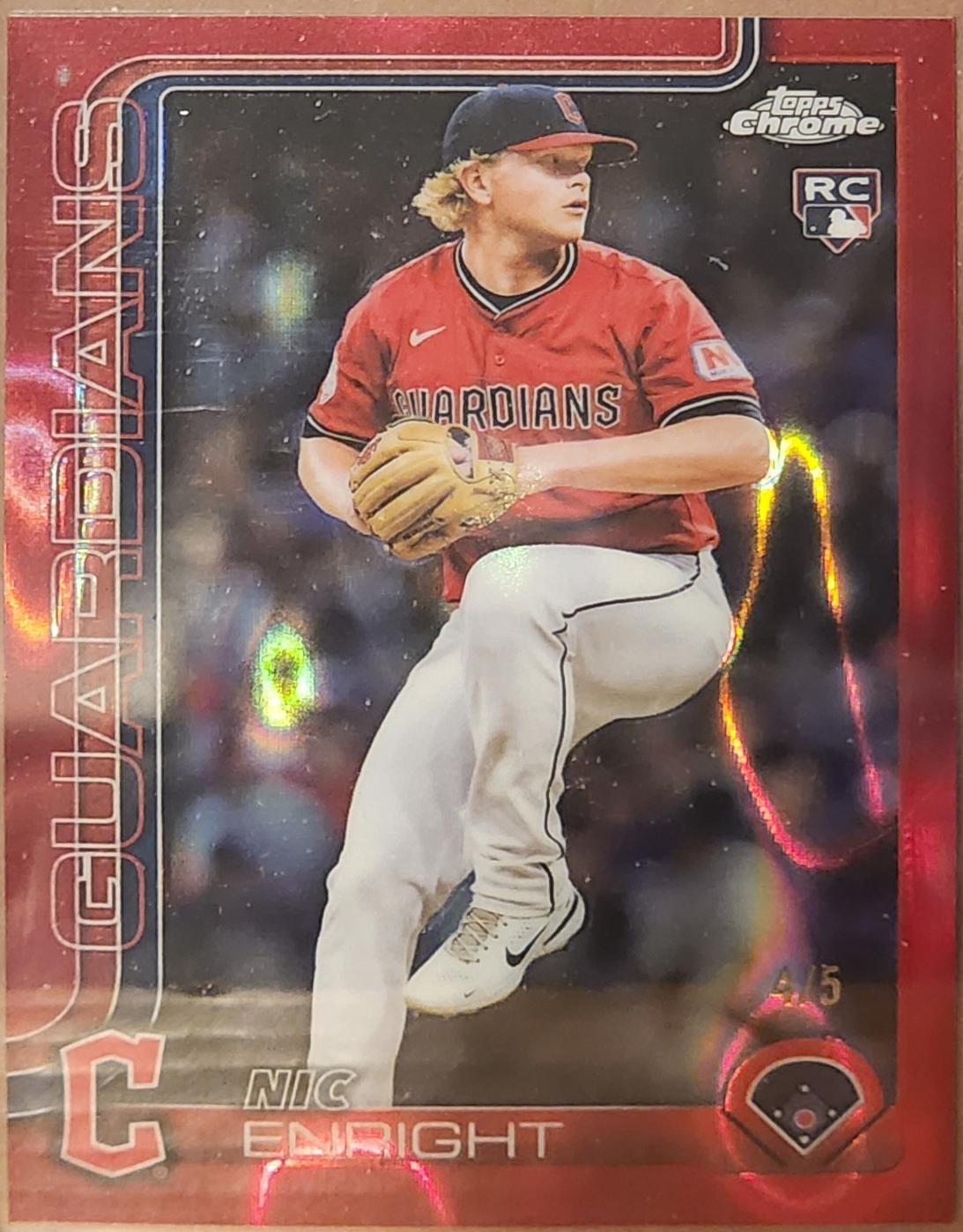 Nic Enright [Red Lava Refractor] #USC103