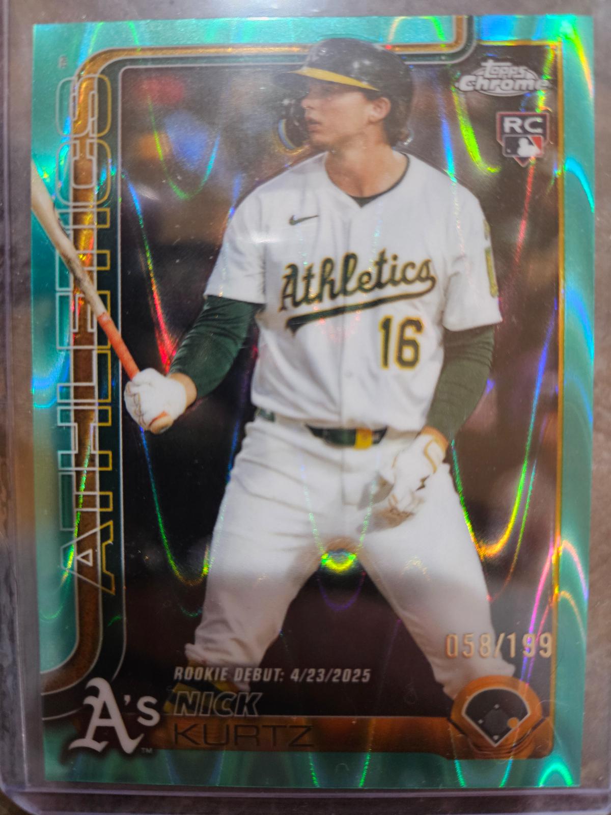 Nick Kurtz [Aqua RayWave Refractor] #USC180