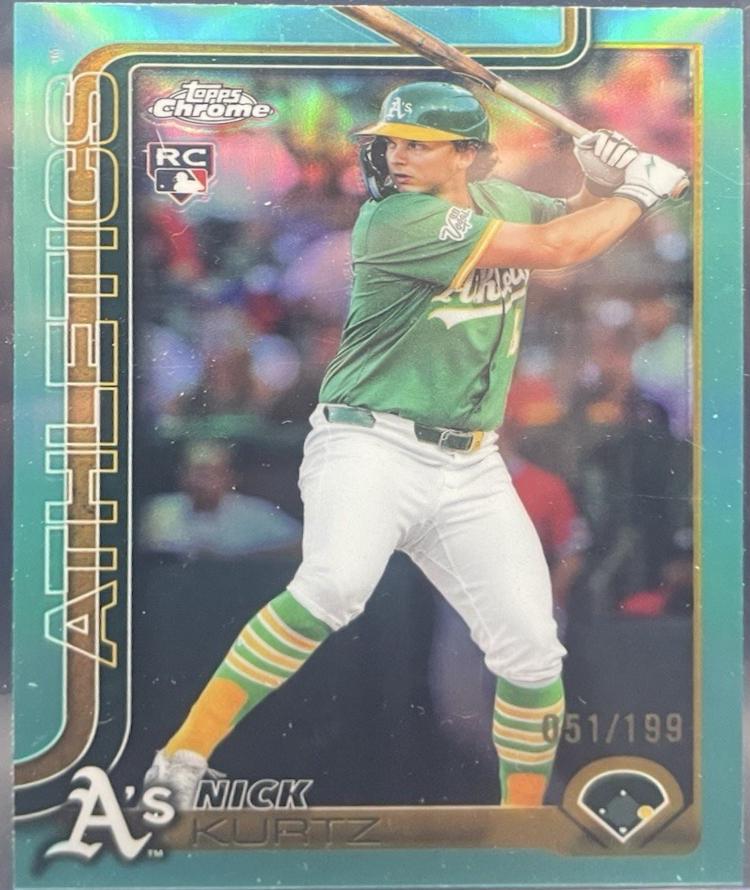 Nick Kurtz [Aqua Refractor] #USC178