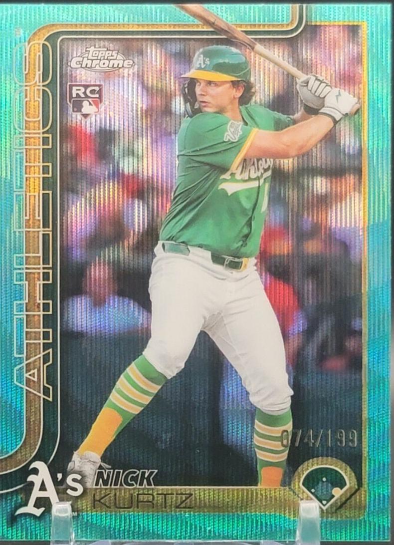 Nick Kurtz [Aqua Wave Refractor] #USC178