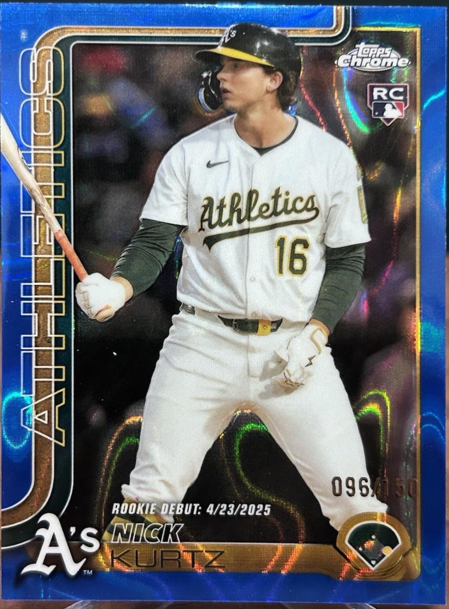 Nick Kurtz [Blue Lava Refractor] #USC180