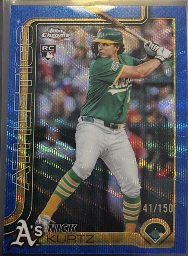 Nick Kurtz [Blue Wave Refractor] #USC178