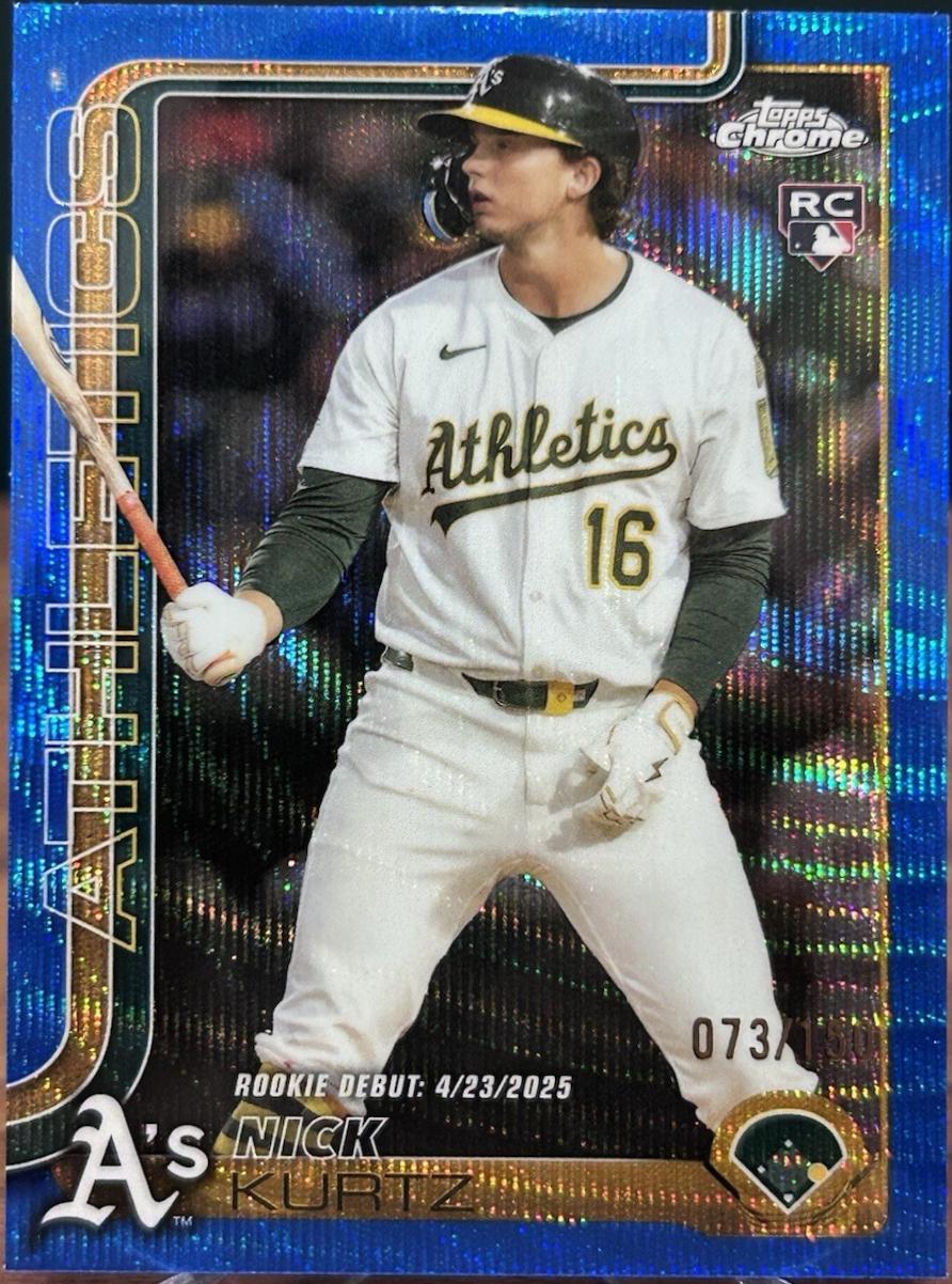Nick Kurtz [Blue Wave Refractor] #USC180