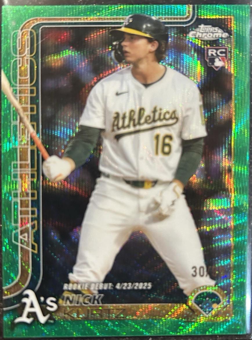 Nick Kurtz [Green Wave Refractor] #USC180