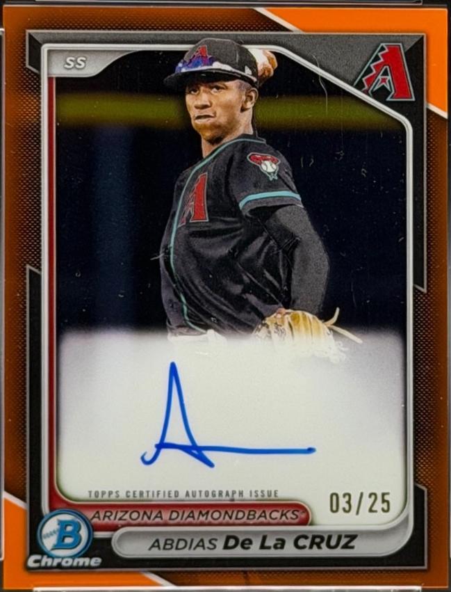 Abdias De La Cruz [Orange Refractor] #CPA-ADL