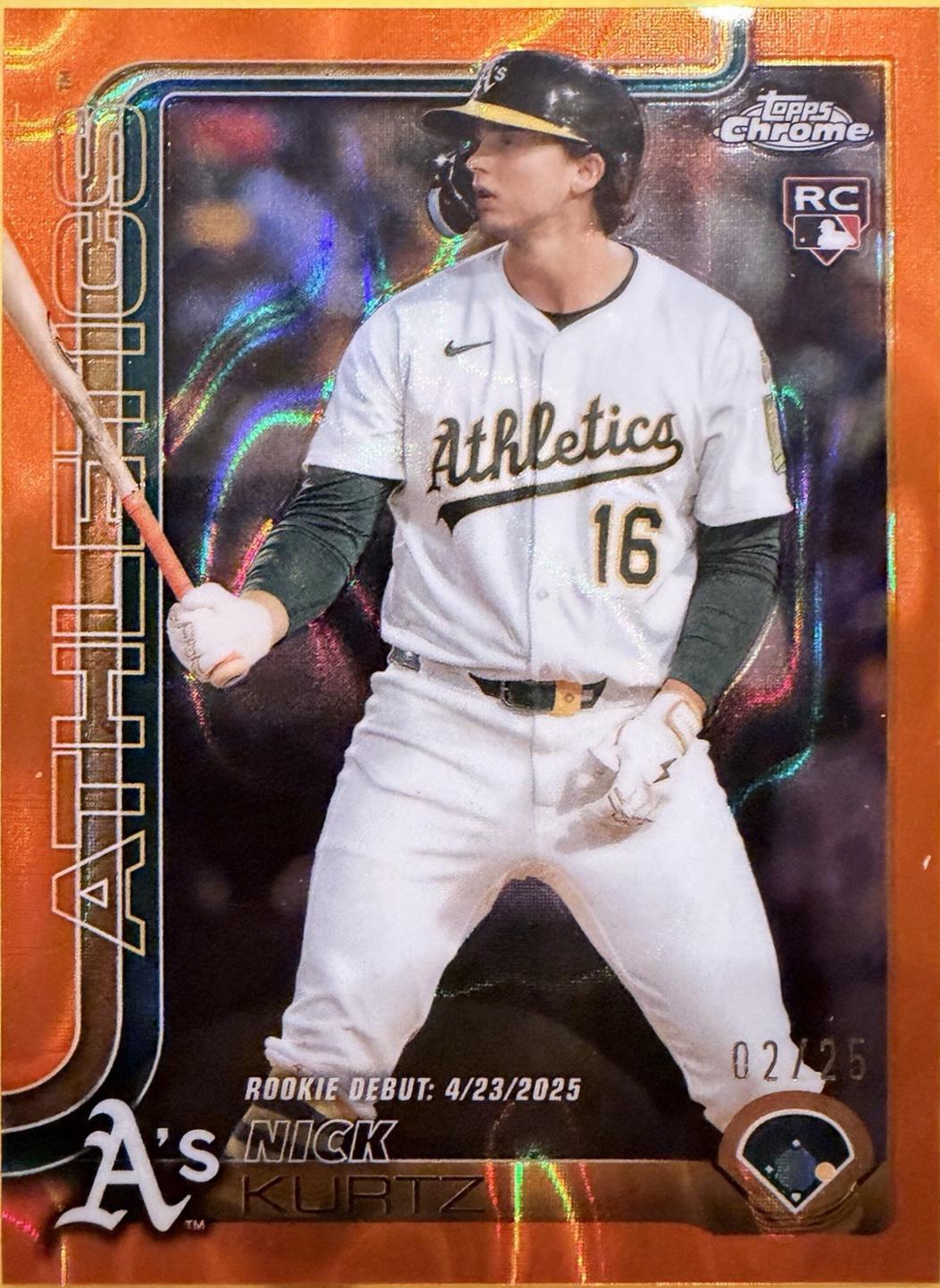 Nick Kurtz [Orange RayWave] #USC180