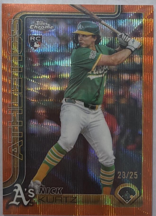 Nick Kurtz [Orange Wave Refractor] #USC178