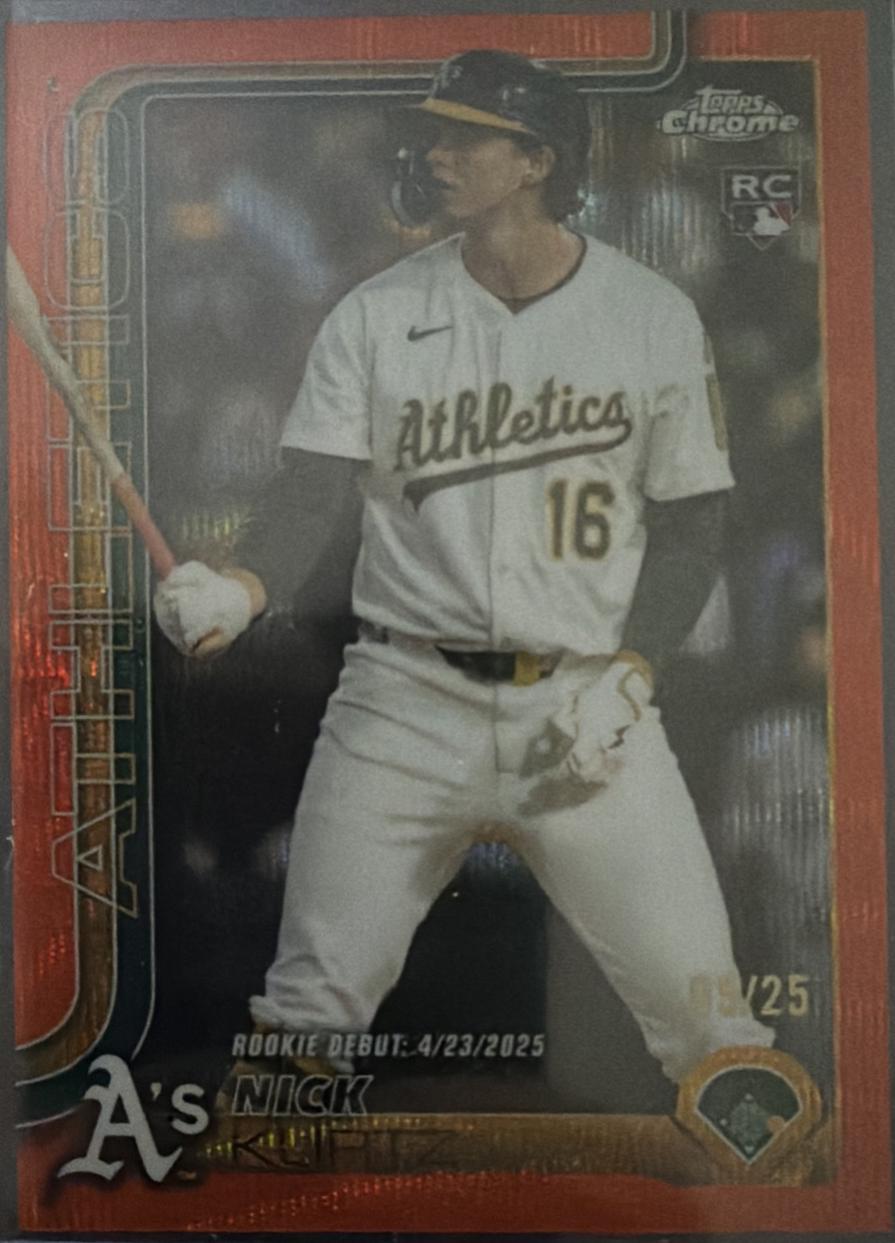 Nick Kurtz [Orange Wave Refractor] #USC180