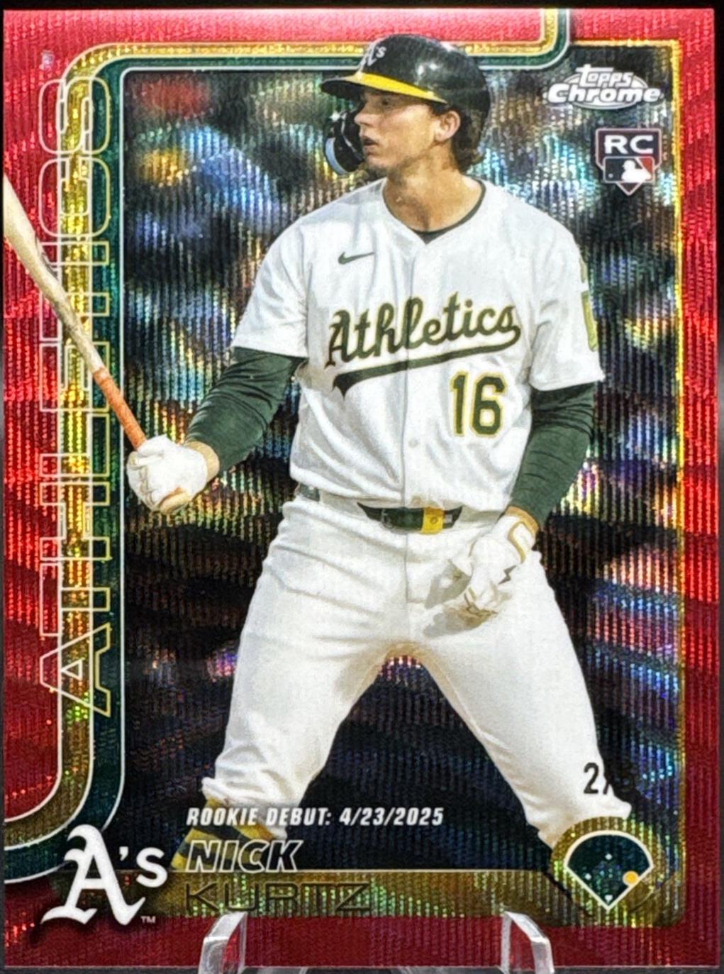 Nick Kurtz [Red Wave Refractor] #USC180