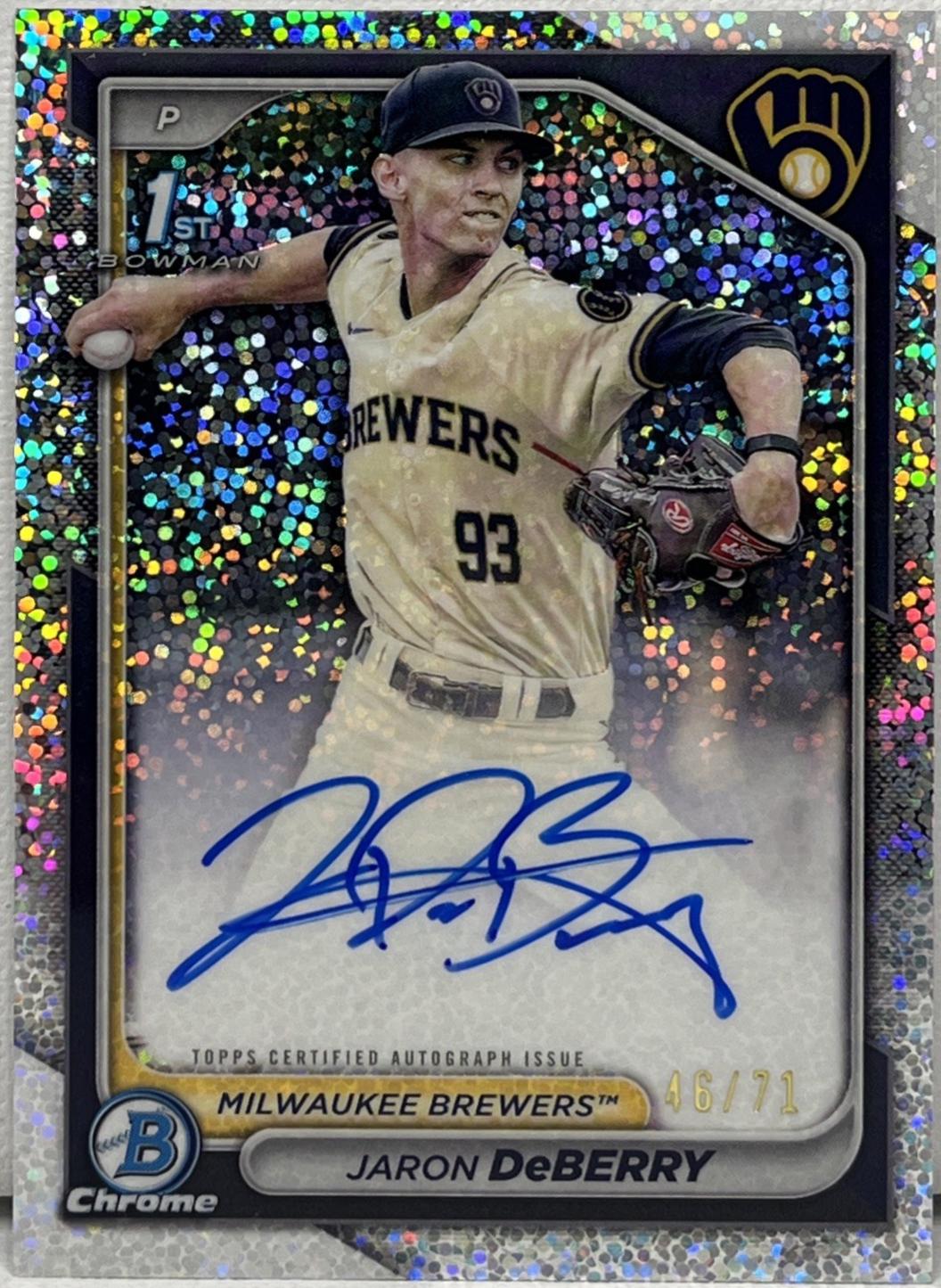 Jaron DeBerry [Sparkles Refractor] #CPA-JDE