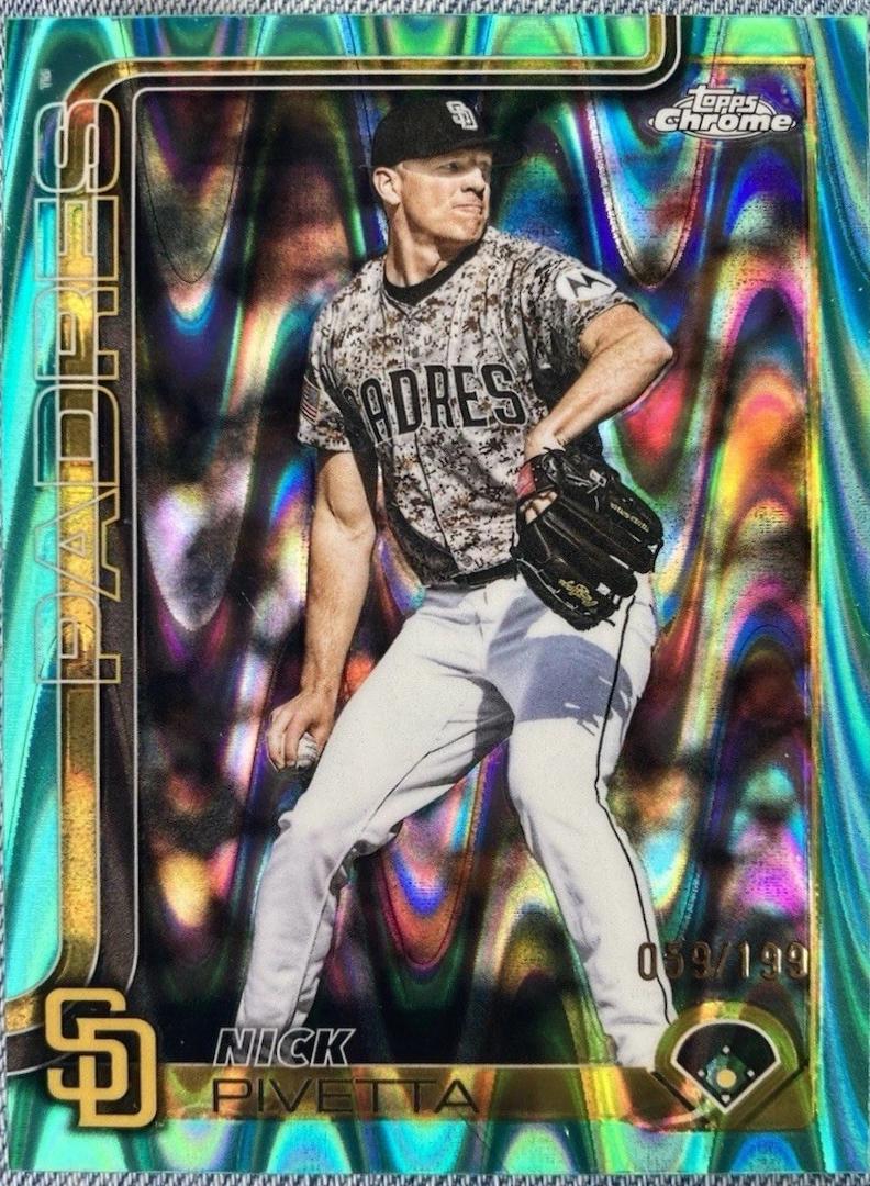Nick Pivetta [Aqua RayWave Refractor] #USC114