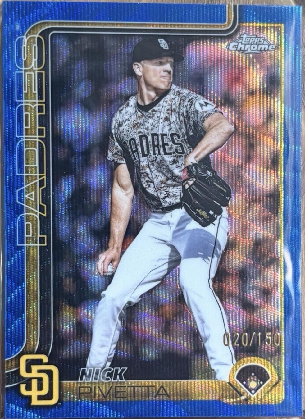 Nick Pivetta [Blue Wave Refractor] #USC114