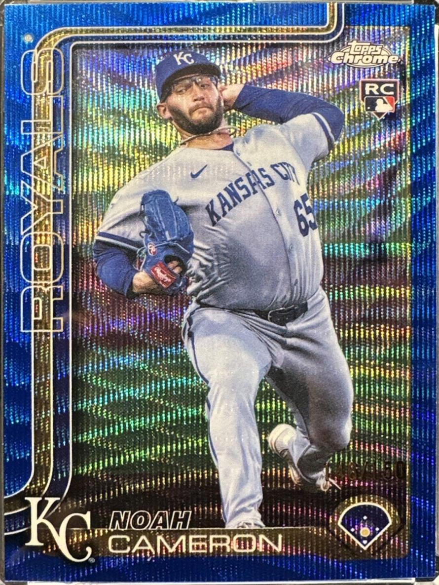 Noah Cameron [Blue Wave Refractor] #USC69