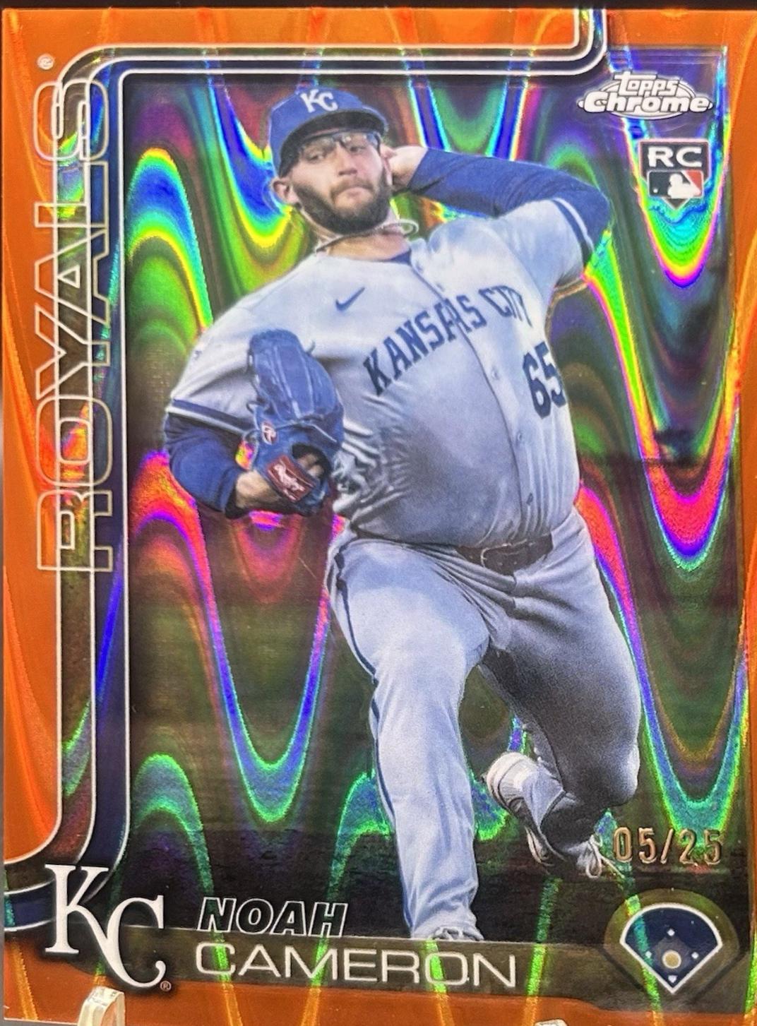 Noah Cameron [Orange Wave Refractor] #USC69