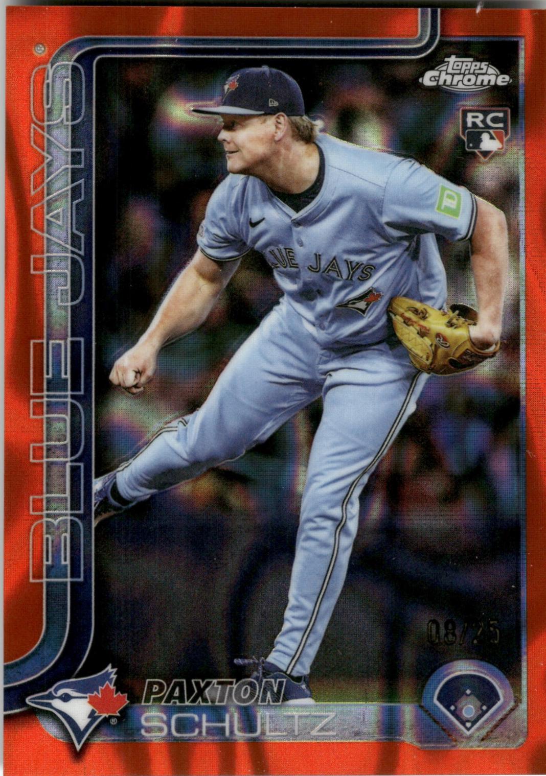 Paxton Schultz [Orange Lava Refractor] #USC101