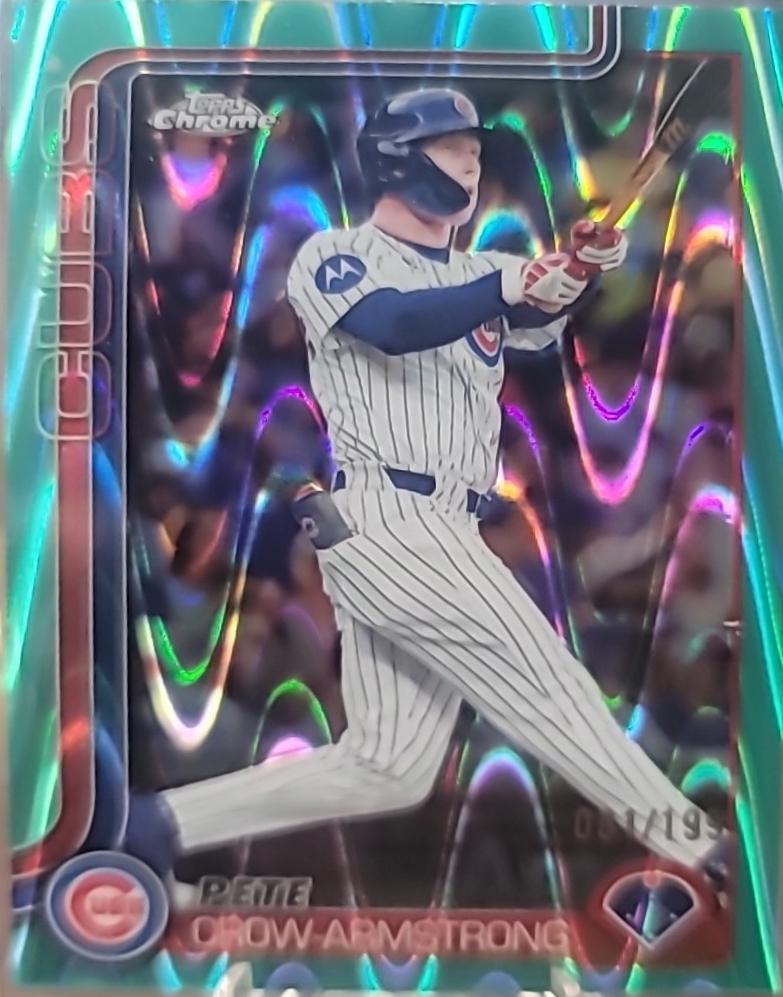 Pete Crow-Armstrong [Aqua RayWave Refractor] #USC76