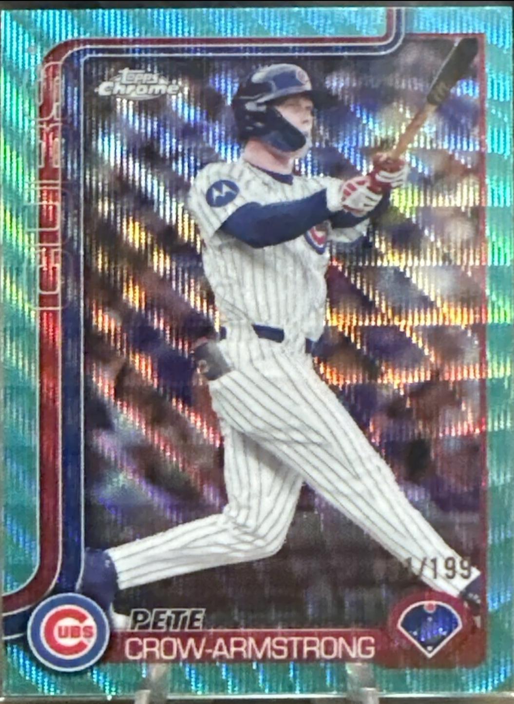 Pete Crow-Armstrong [Aqua Wave Refractor] #USC76