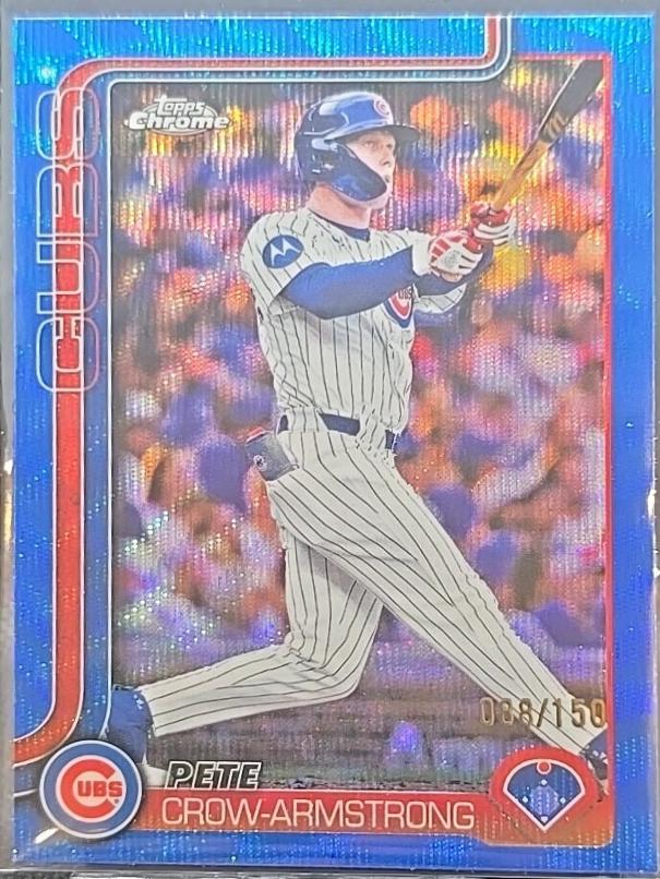 Pete Crow-Armstrong [Blue Wave Refractor] #USC76