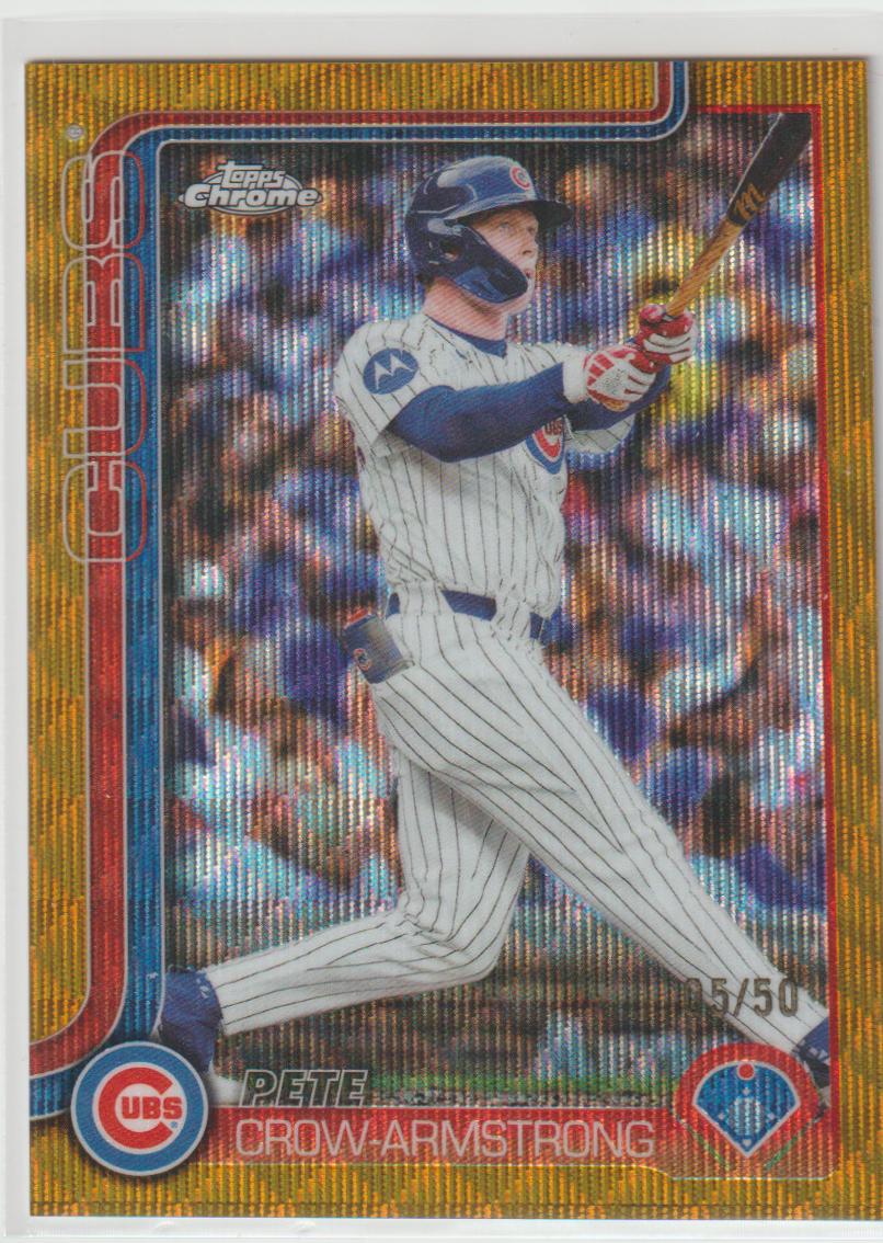 Pete Crow-Armstrong [Gold Wave Refractor] #USC76