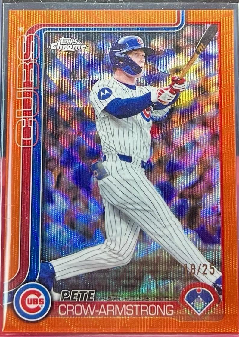 Pete Crow-Armstrong [Orange Wave Refractor] #USC76