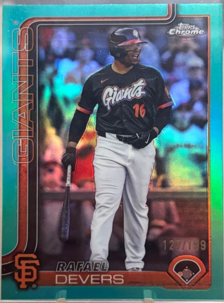 Rafael Devers [Aqua Refractor] #USC105