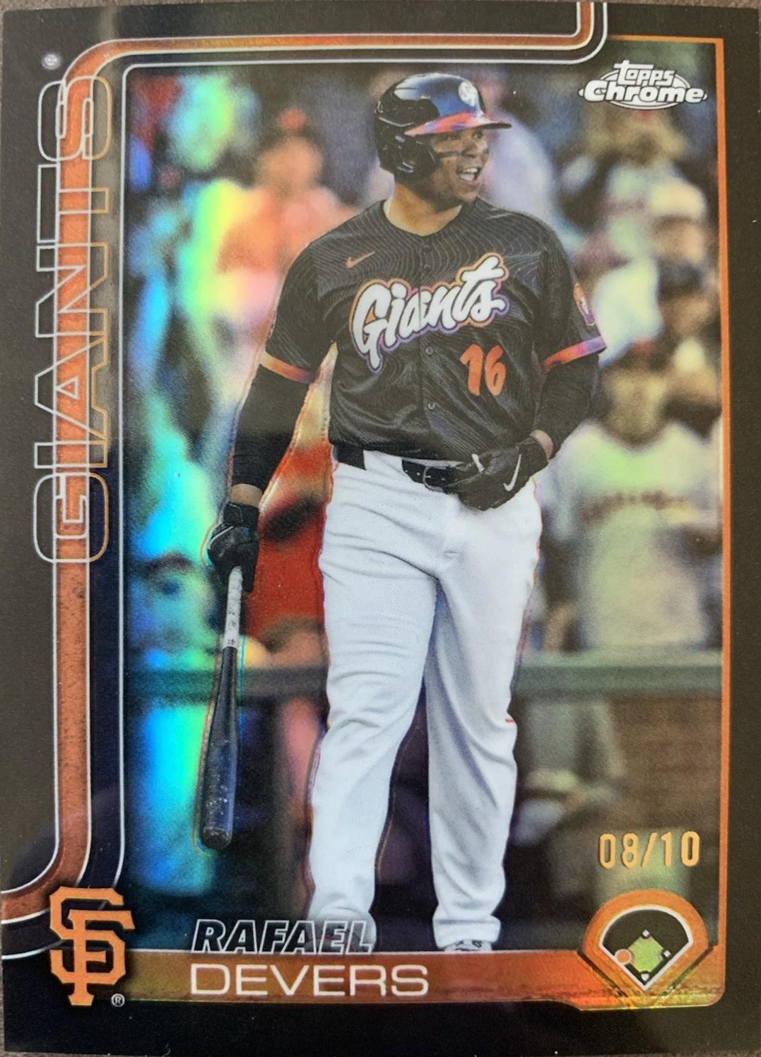 Rafael Devers [Black Refractor] #USC105