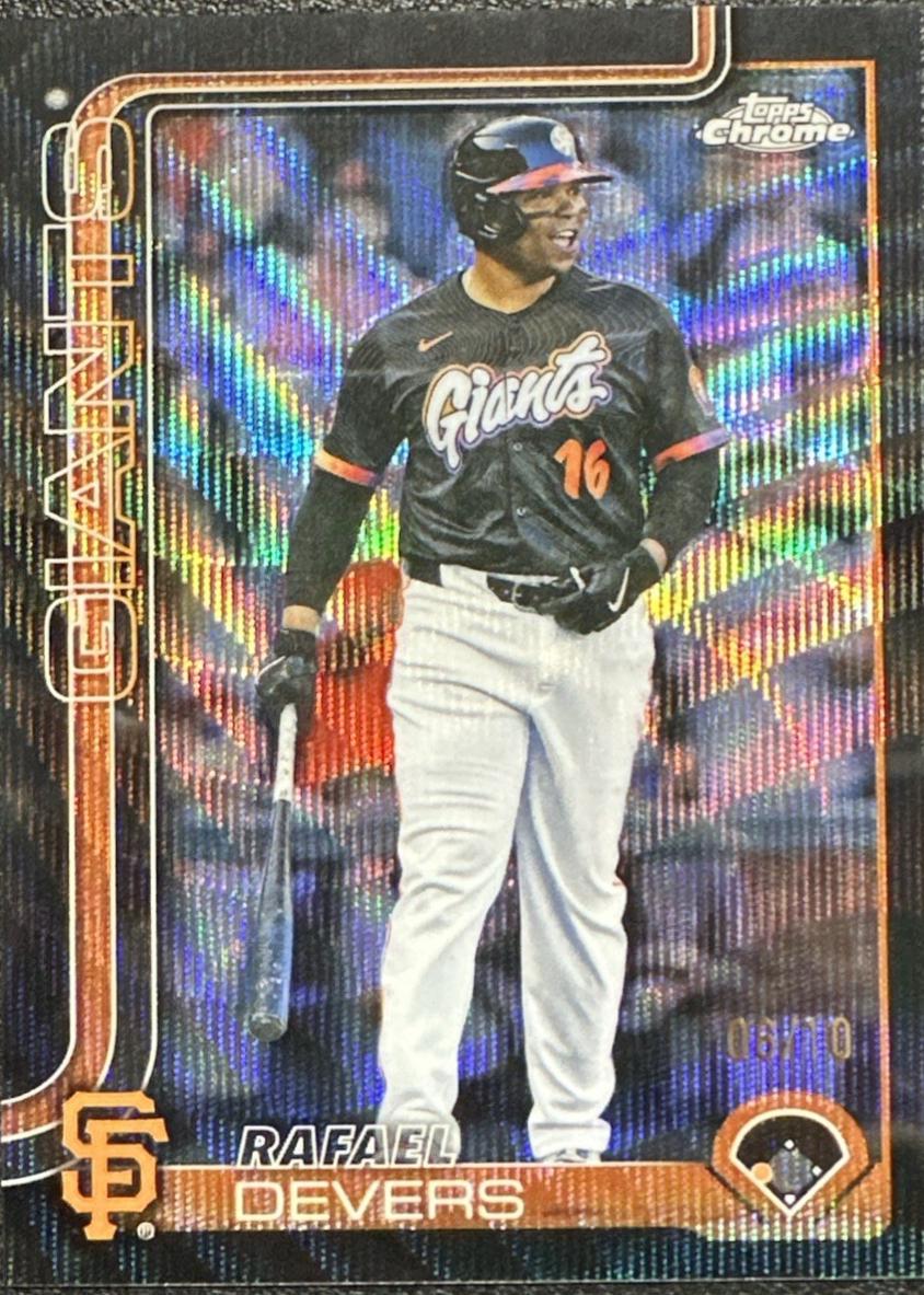 Rafael Devers [Black Wave Refractor] #USC105