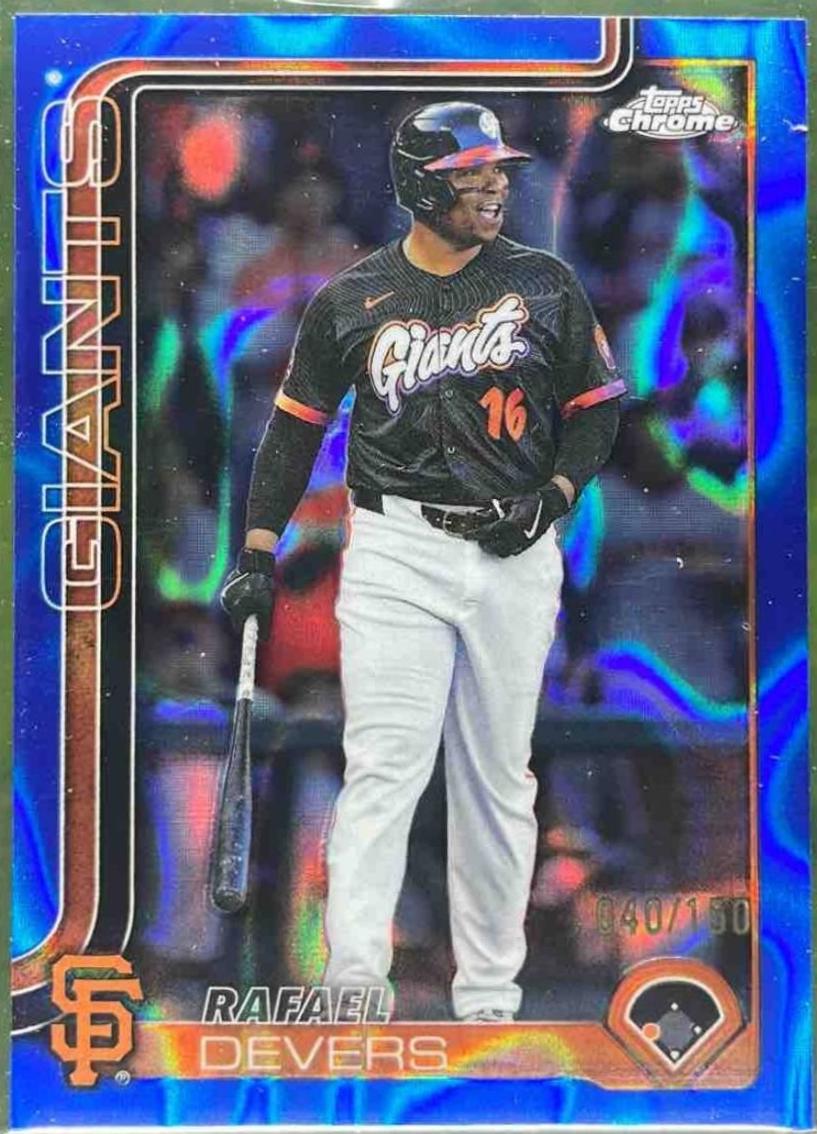 Rafael Devers [Blue Lava Refractor] #USC105