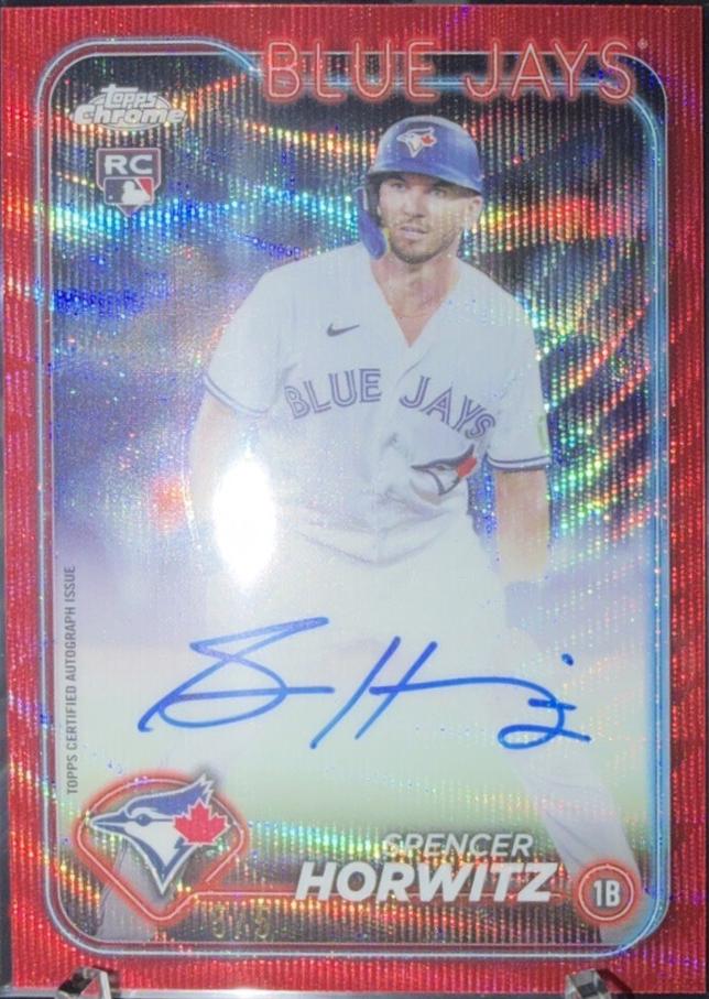 Spencer Horwitz [Red Wave Refractor] #RA-SH