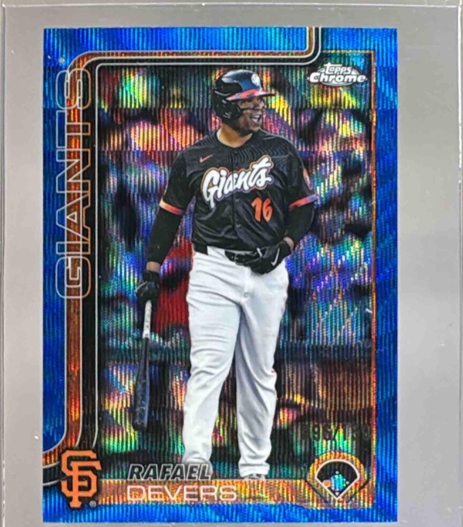 Rafael Devers [Blue Wave Refractor] #USC105