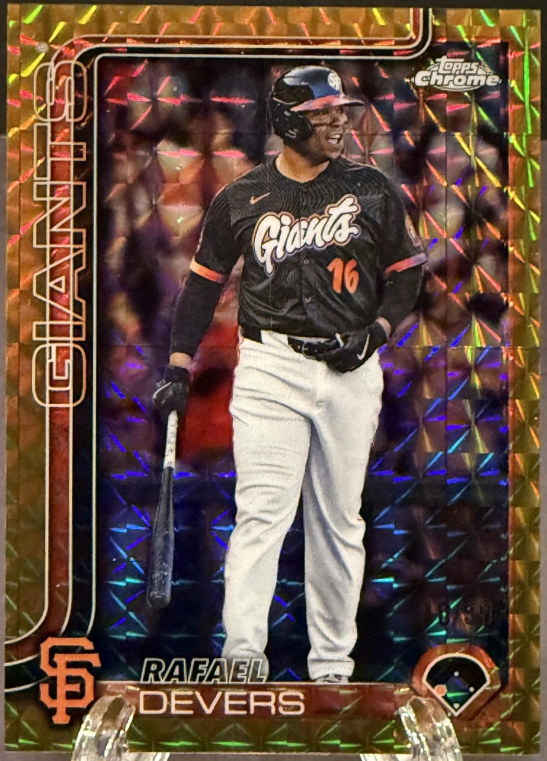 Rafael Devers [Gold Geometric Refractor] #USC105