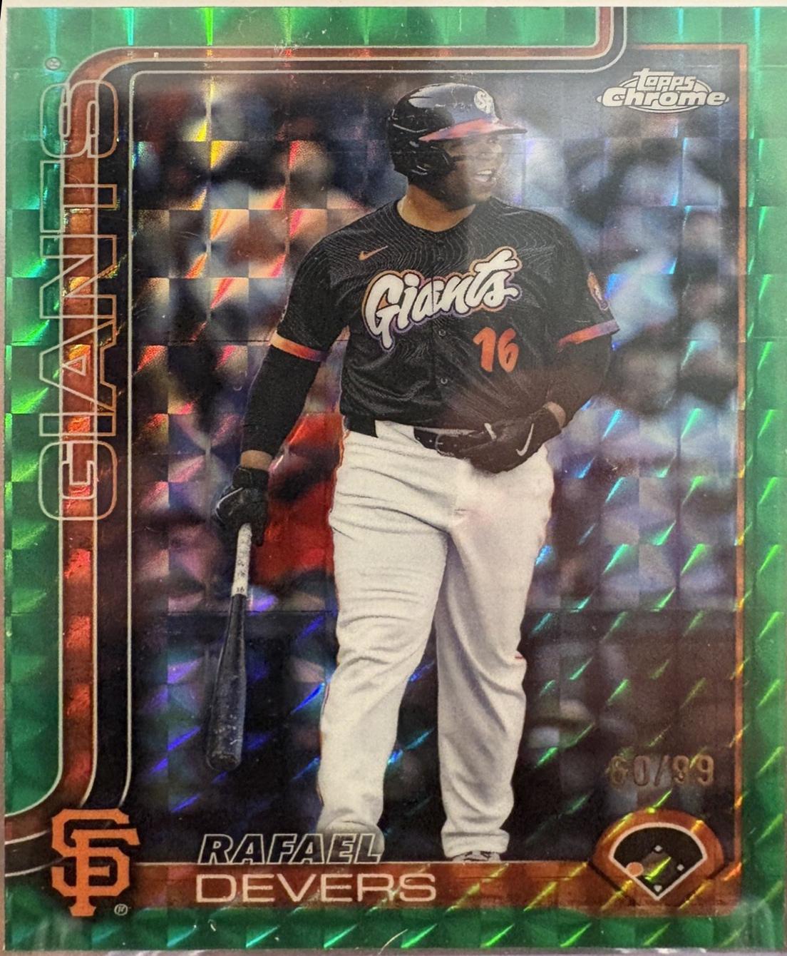 Rafael Devers [Green Geometric Refractor] #USC105