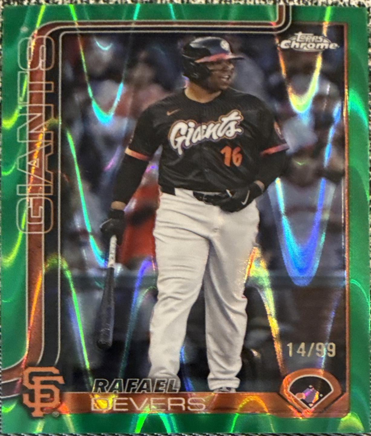 Rafael Devers [Green Lava Refractor] #USC105