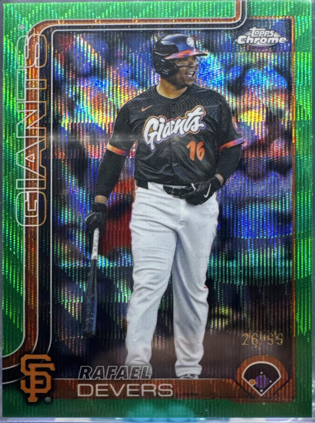 Rafael Devers [Green Wave Refractor] #USC105