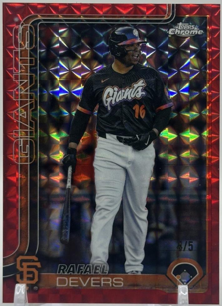 Rafael Devers [Red Geometric Refractor] #USC105