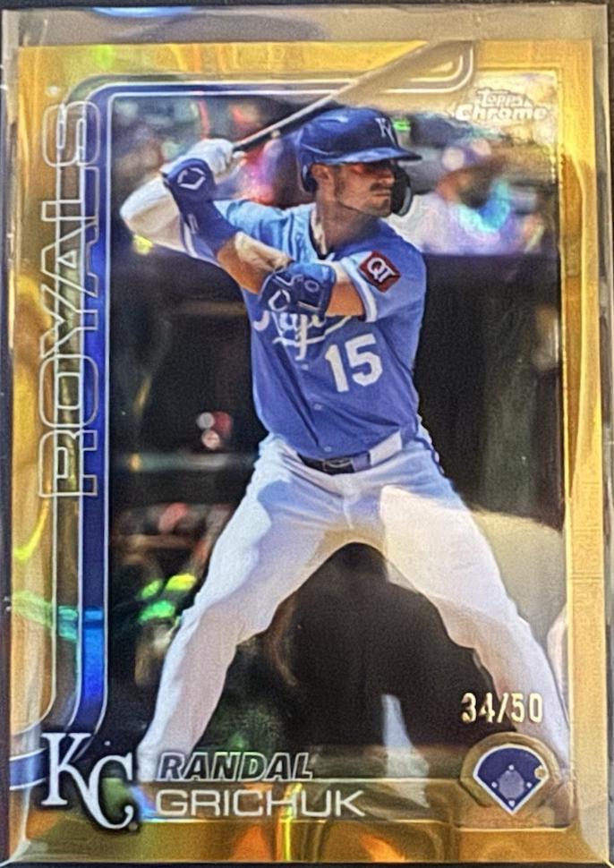 Randal Grichuk [Gold Lava Refractor] #USC158