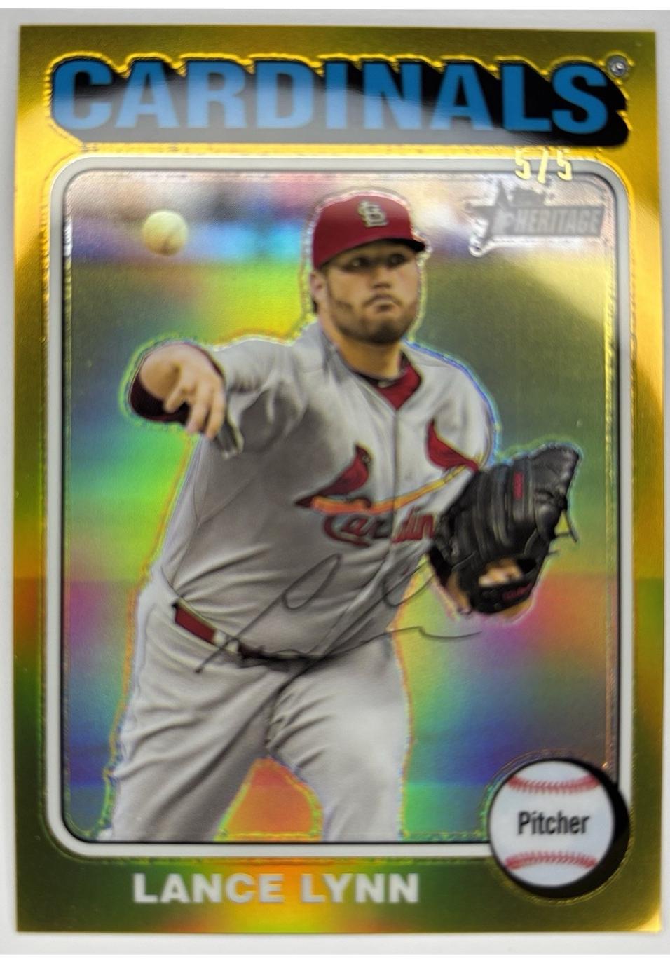 Lance Lynn [Gold Chrome] #259
