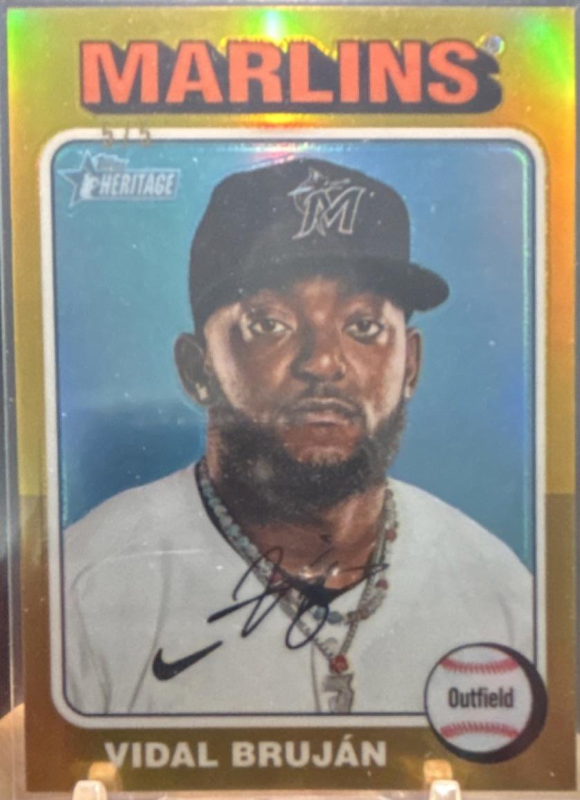 Vidal Brujan [Gold Chrome] #215
