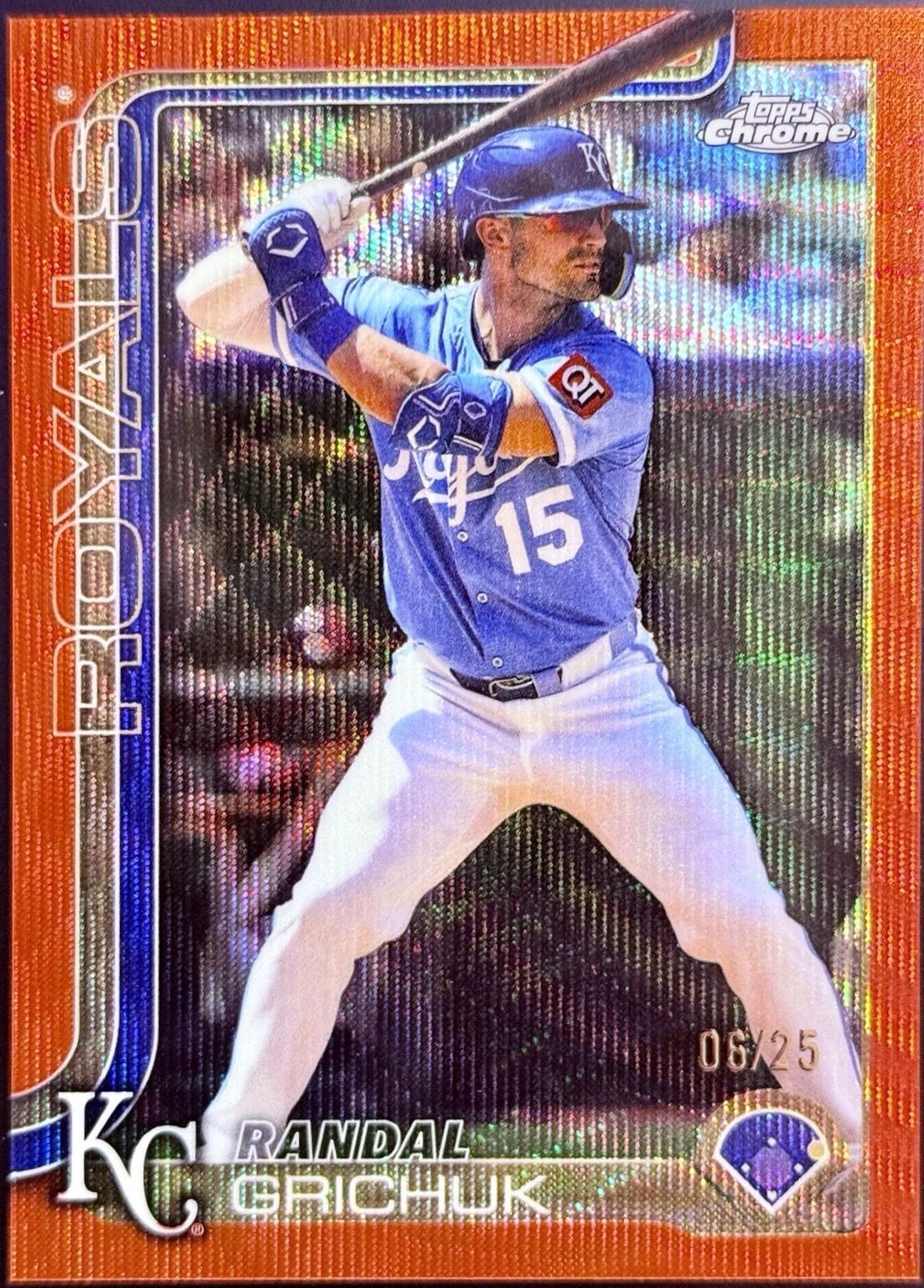 Randal Grichuk [Orange Wave Refractor] #USC158