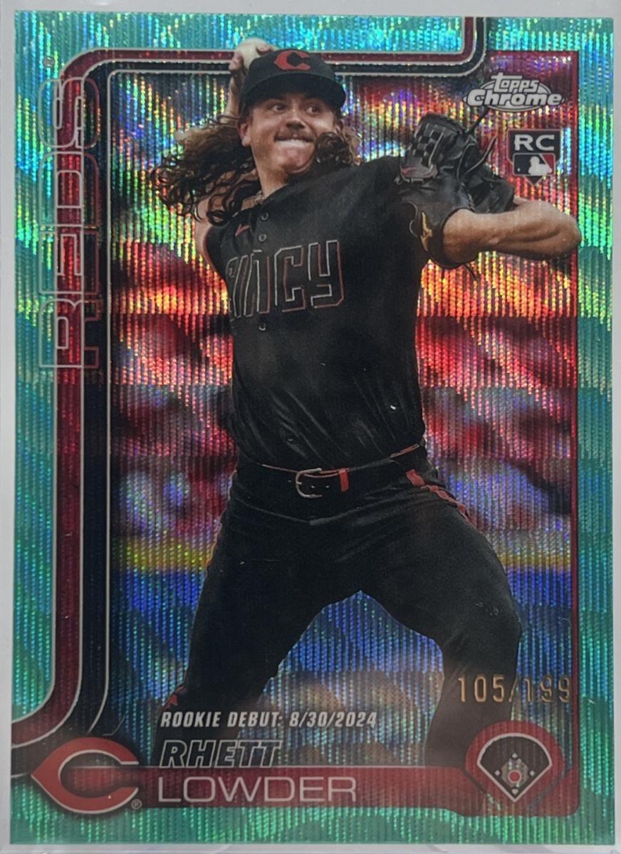 Rhett Lowder [Aqua Refractor] #USC110