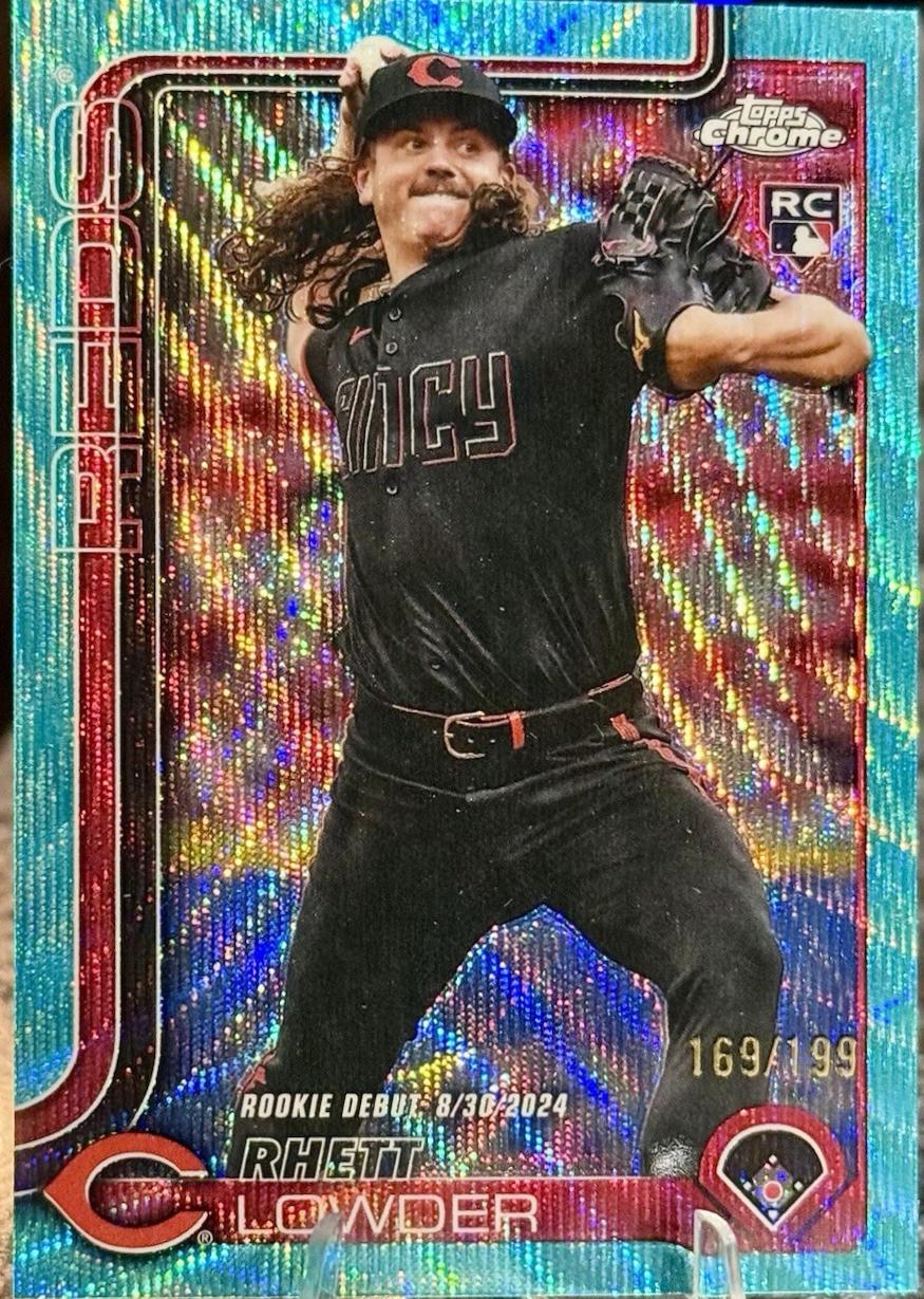 Rhett Lowder [Aqua Wave Refractor] #USC110