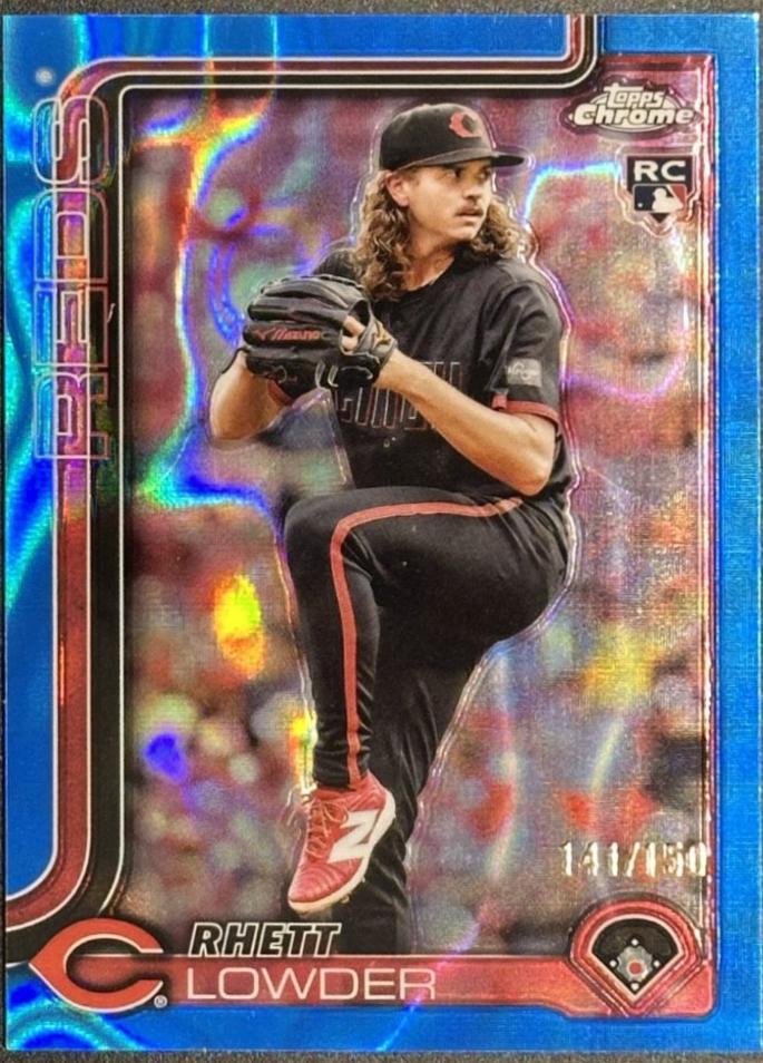 Rhett Lowder [Blue Lava Refractor] #USC110