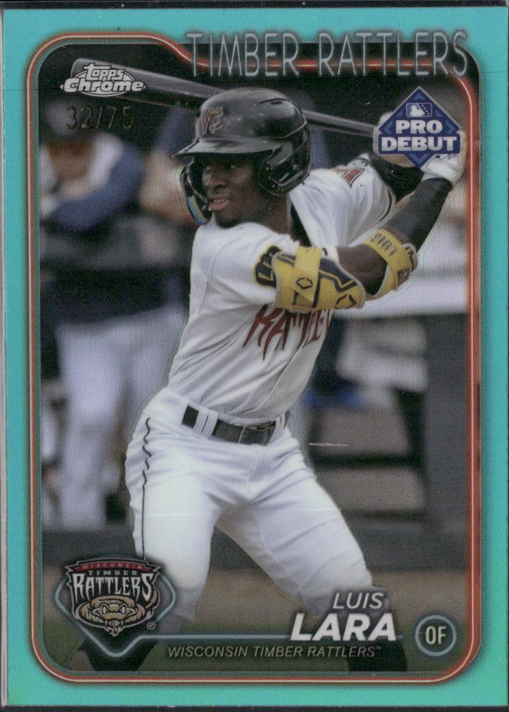 Luis Lara [Aqua Refractor] #PDC-13